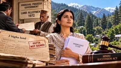 Father got 3 bigha of land from Himachal government, but patta was never signed; why HC allowed married daughter’s inheritance appeal & what role Hindu Succession Act plays